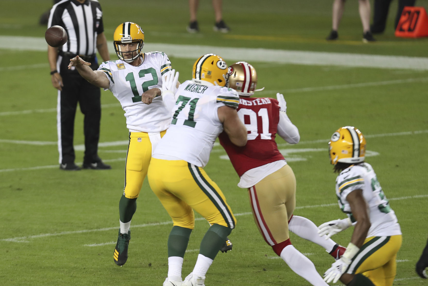 Packers 34, 49ers 17